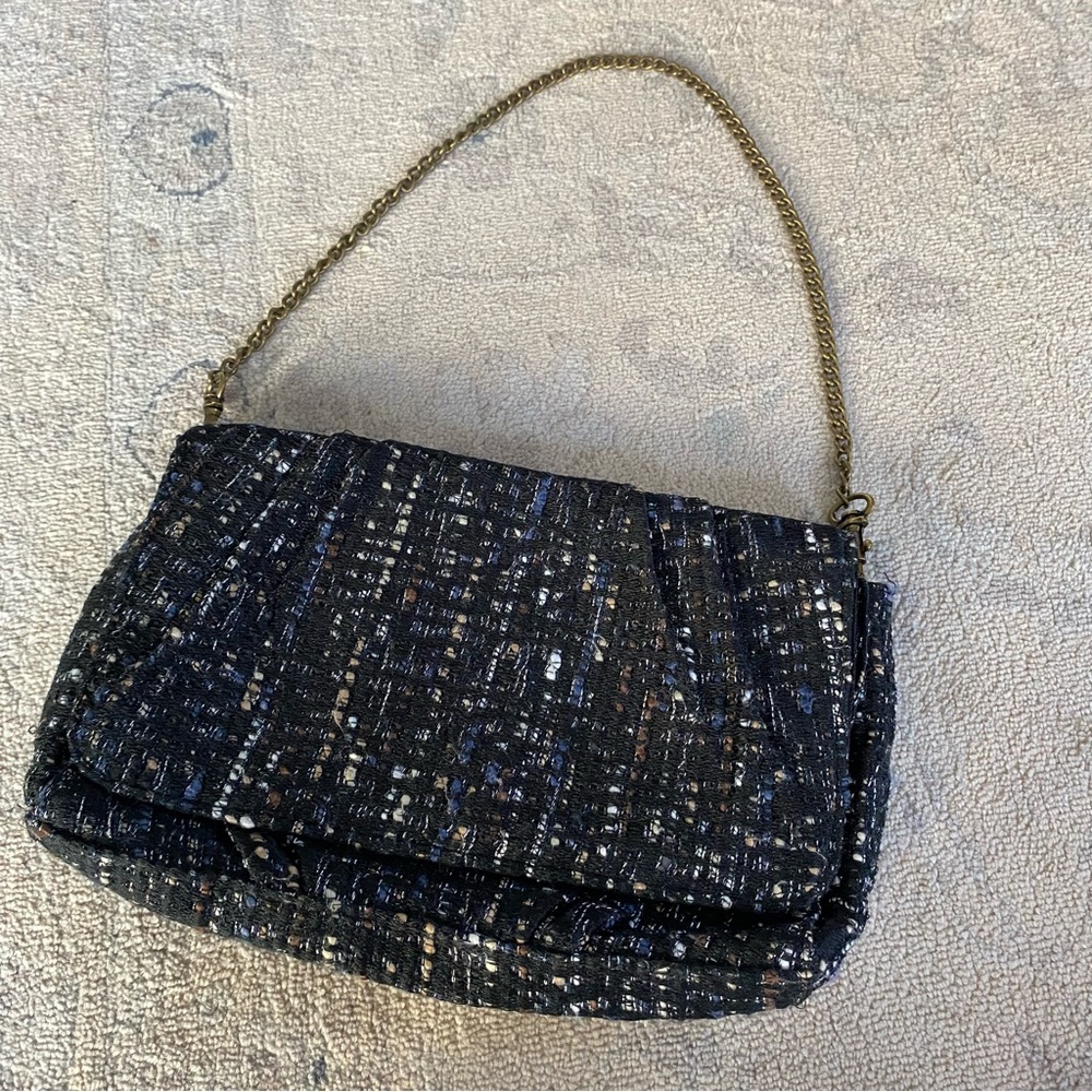 Loft Tweed Shoulder Bag